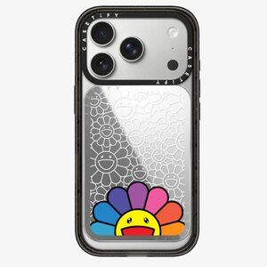Takashi Murakami Casetify Snappy Cardholder Stand, Mirror finish, NEW authentic!